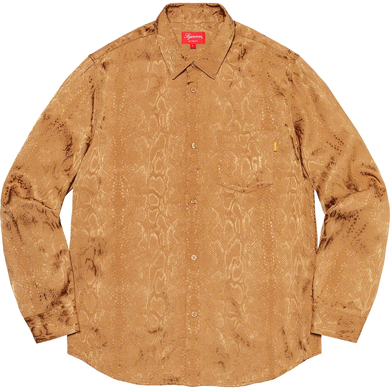 Snakeskin Jacquard Shirt view 4